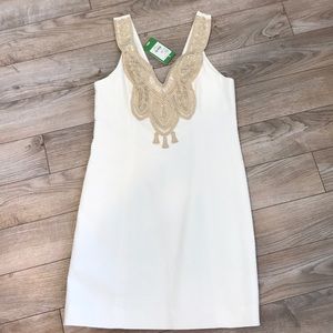 Lilly Pulitzer resort white shift dress